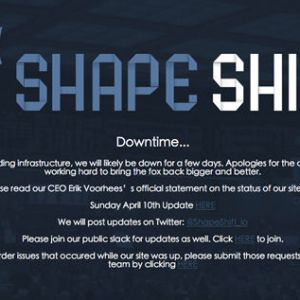 ShapeShift 因前雇员泄漏数据损失价值23万美金的比特币