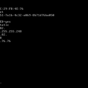 CentOS 6.6 新安装系统的网络IP配置